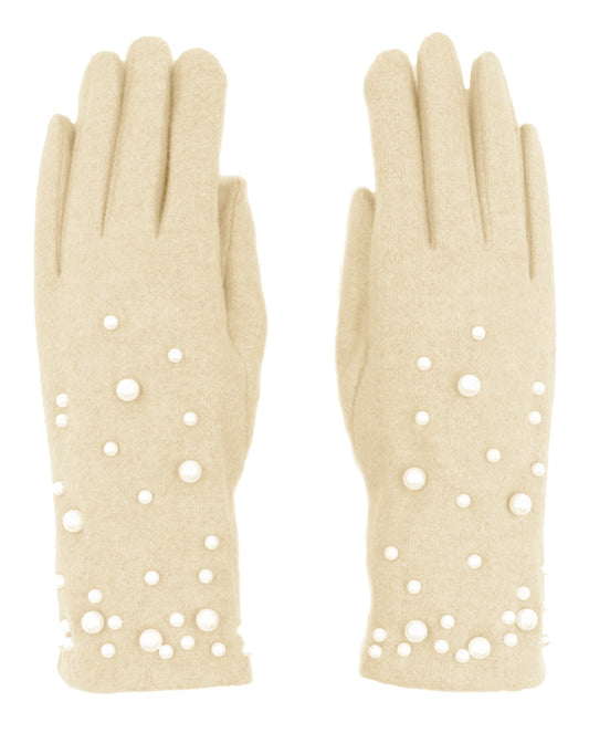 Pearl Cashmere Gloves