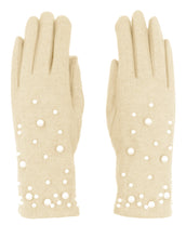 Load image into Gallery viewer, Pearl Cashmere Gloves
