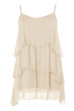 Load image into Gallery viewer, Ruffle Silk Vest
