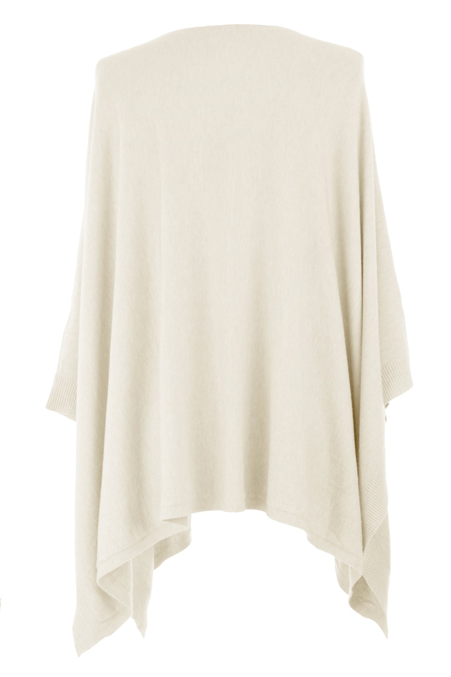 Sequin Star Knit Poncho