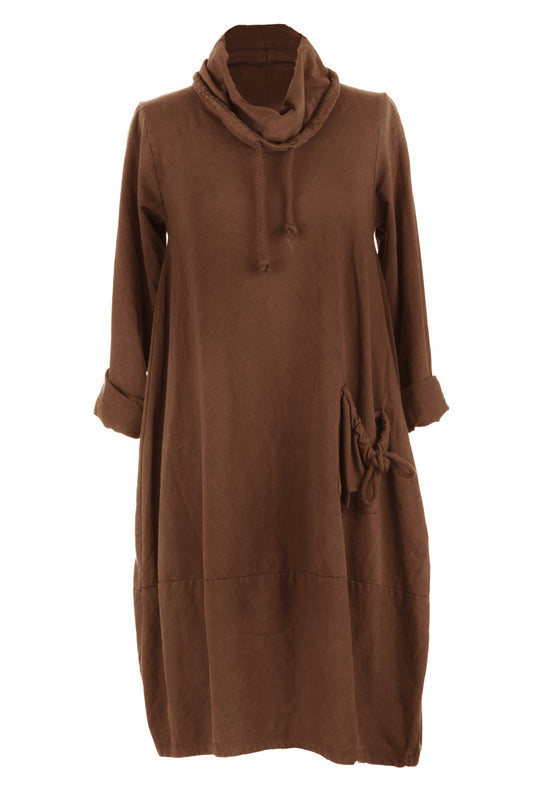 Cowl Neck Dress