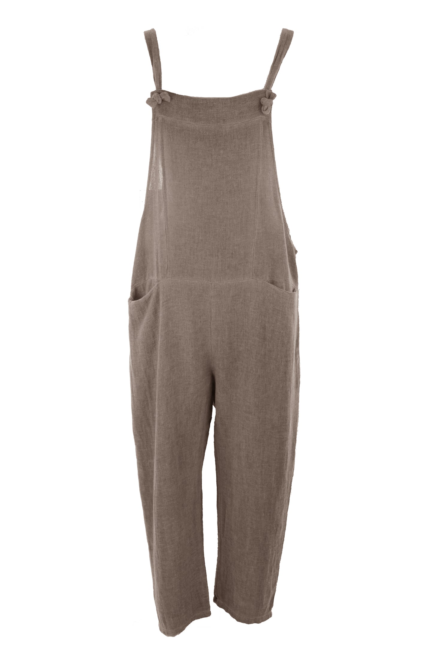 Hopsack Linen Dungaree