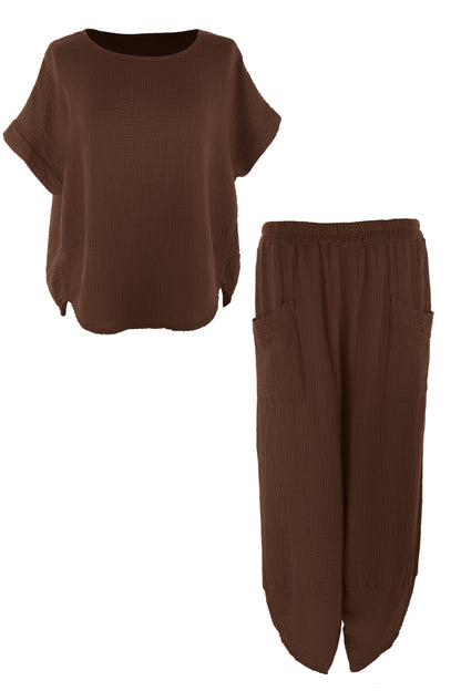 Cheesecloth Cotton Co-Ord Set