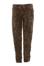 Load image into Gallery viewer, Diamante Stripe Velvet Trouser
