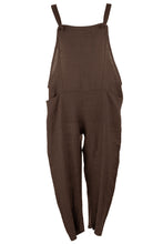 Load image into Gallery viewer, Tie Knot Linen Dungarees
