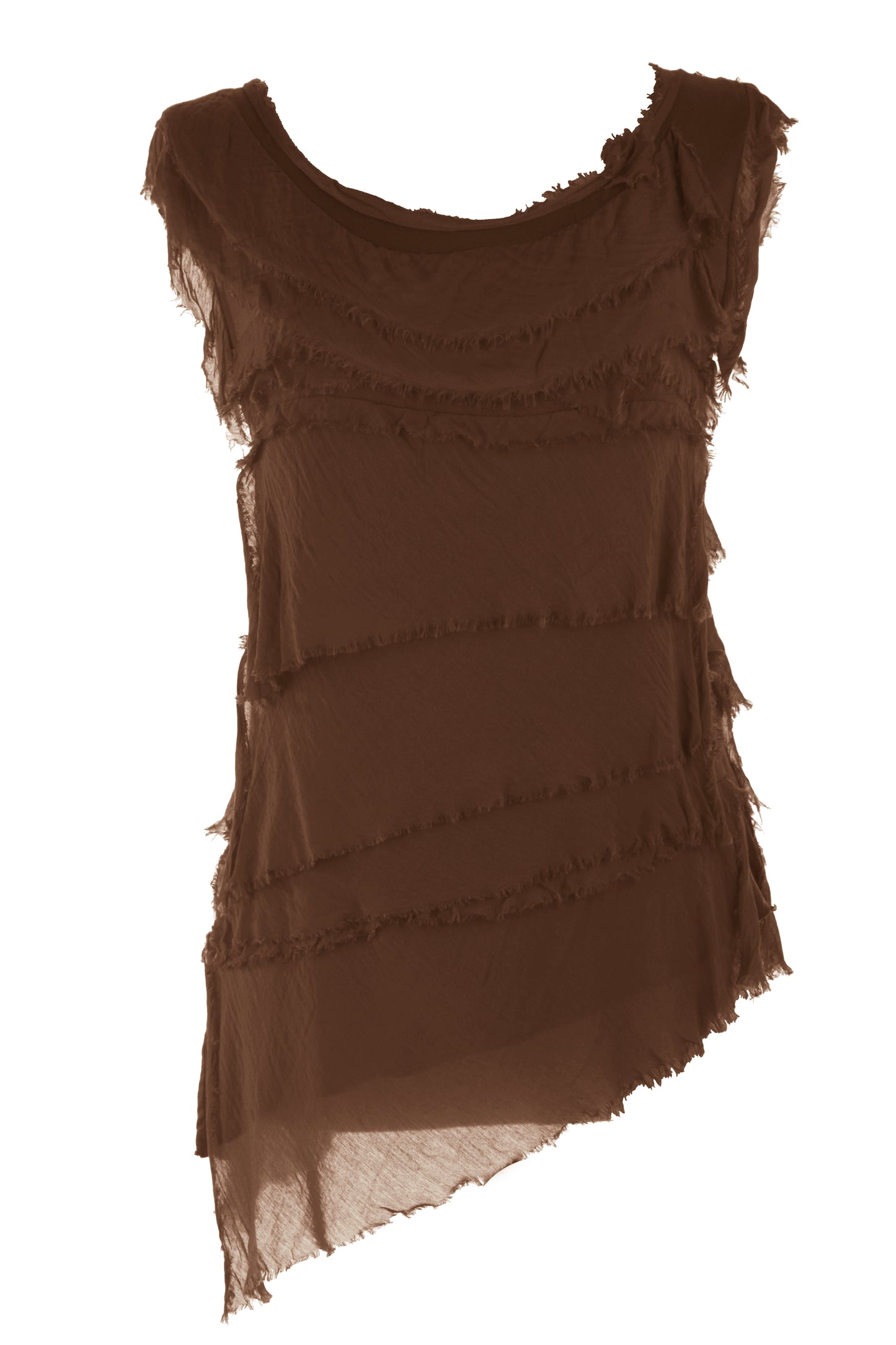 Sleeveless Rara Silk Top