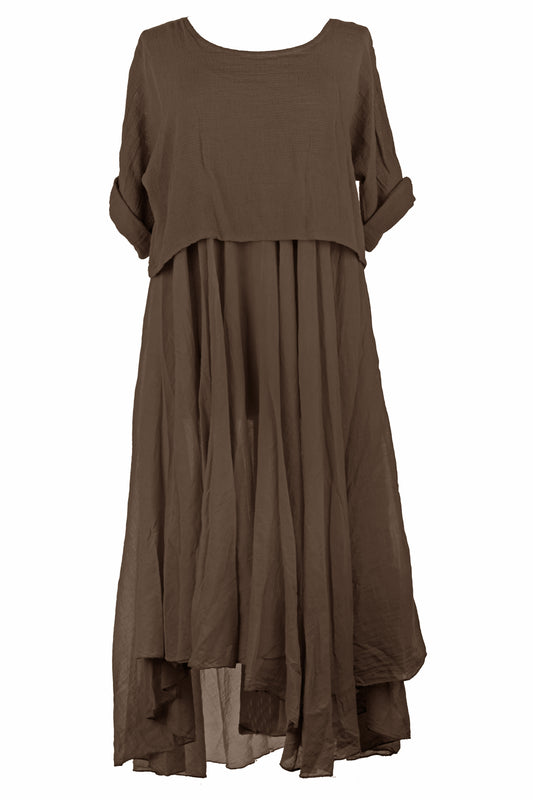 2 Piece Flare Dress