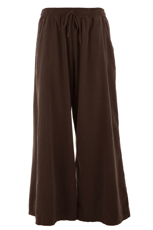 Wide Leg Corduroy Trouser