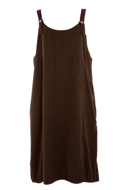 Corduroy Pinafore Dress