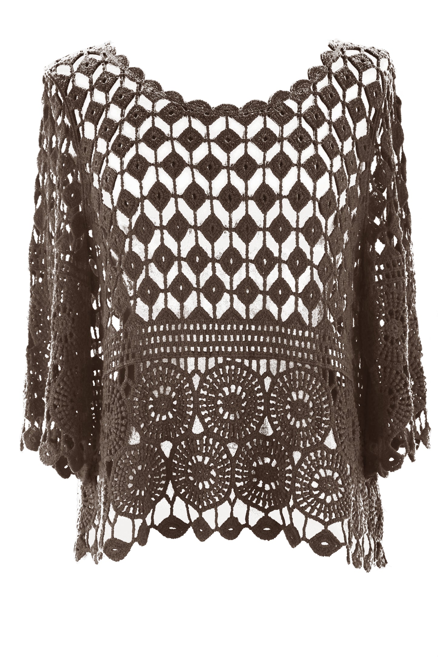 Crochet Top with Vest