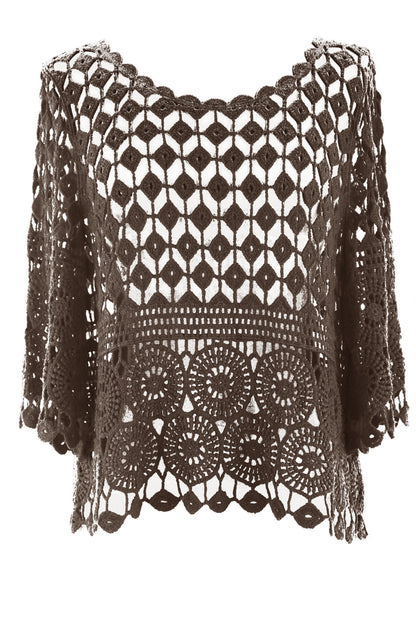 Crochet Top with Vest
