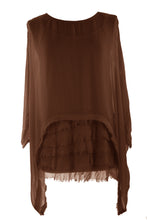 Load image into Gallery viewer, Rara Silk Top with Vest

