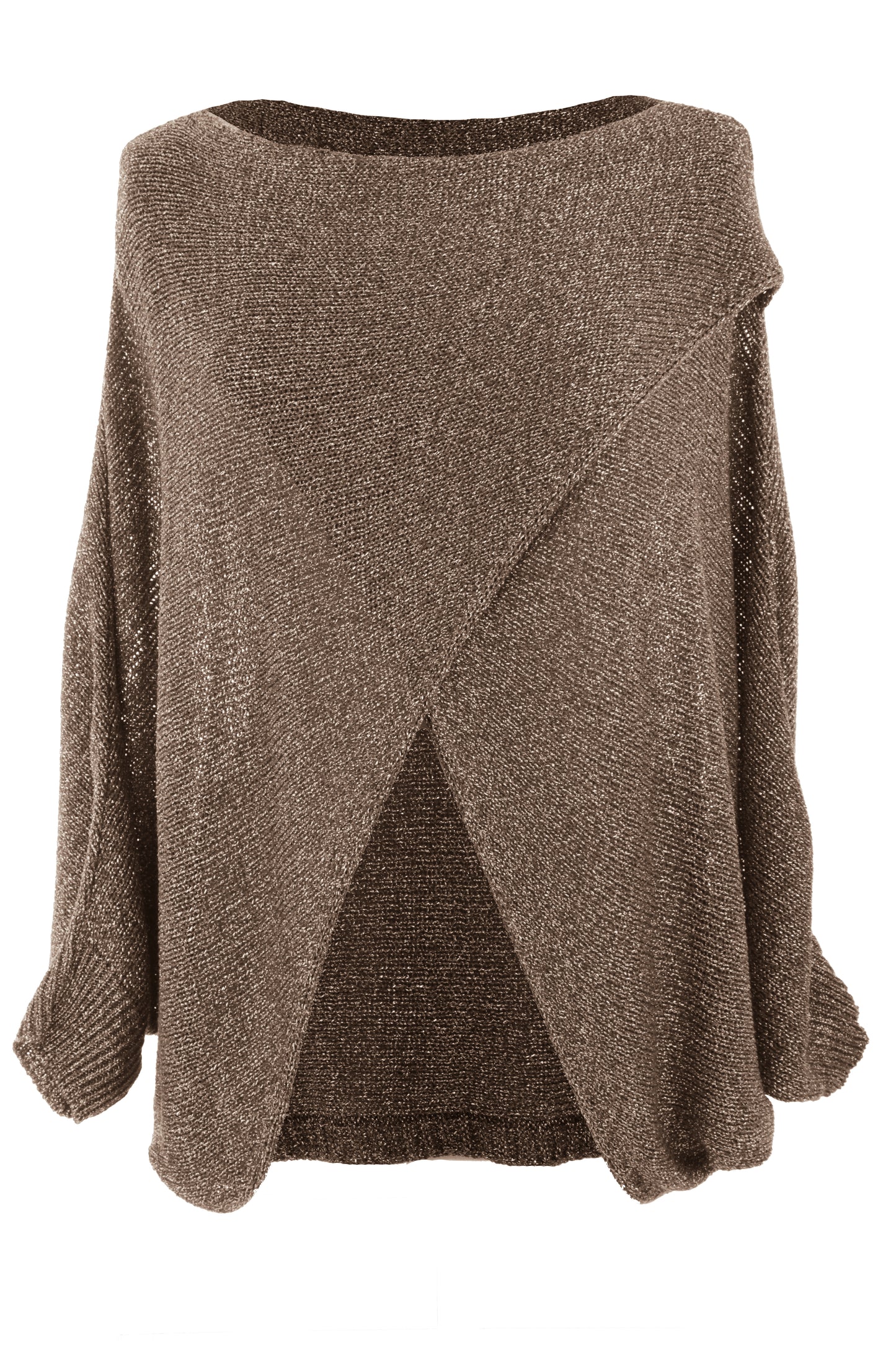 Crossover Lurex Top