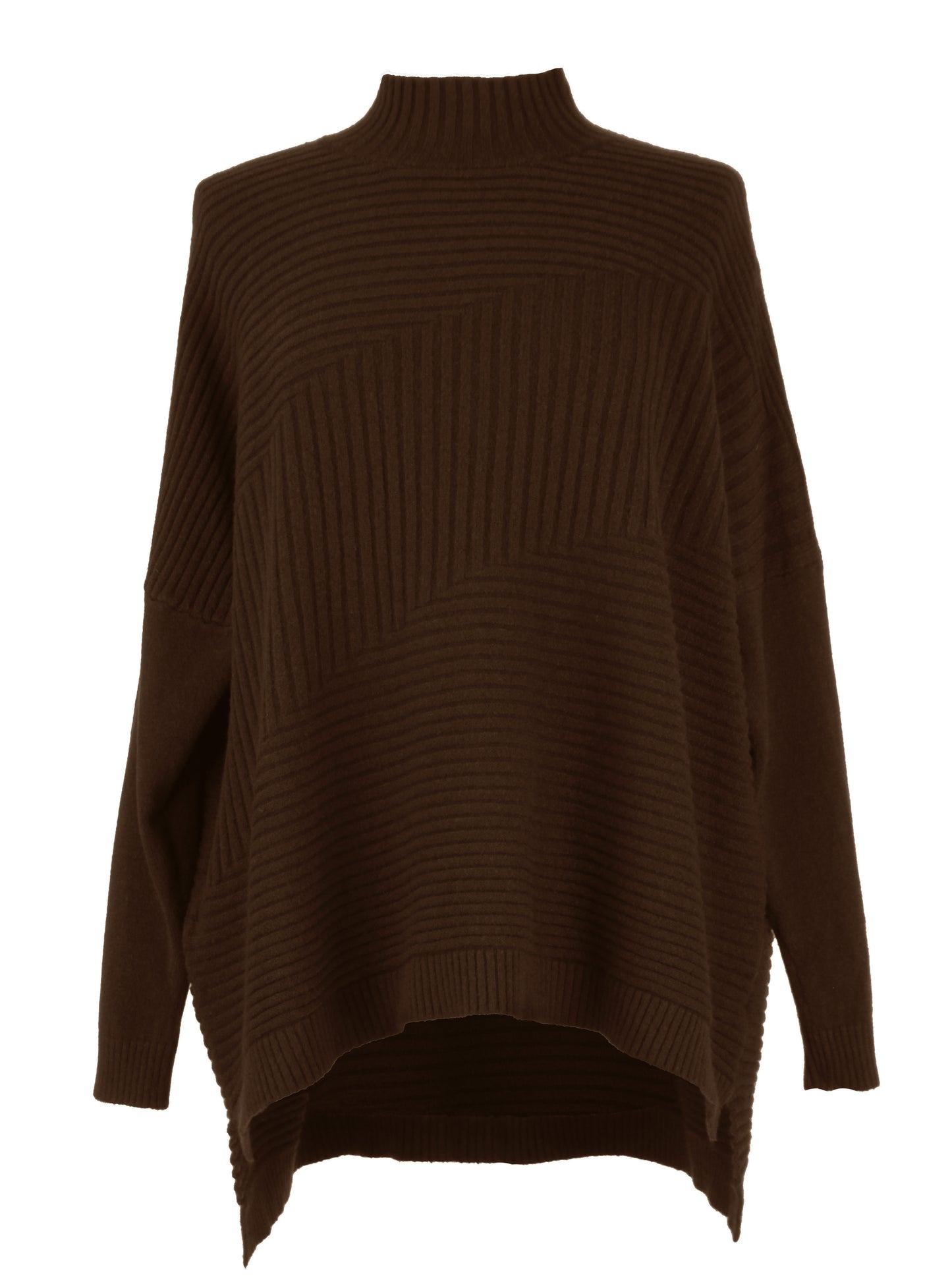 Ribbed Panel Jumper