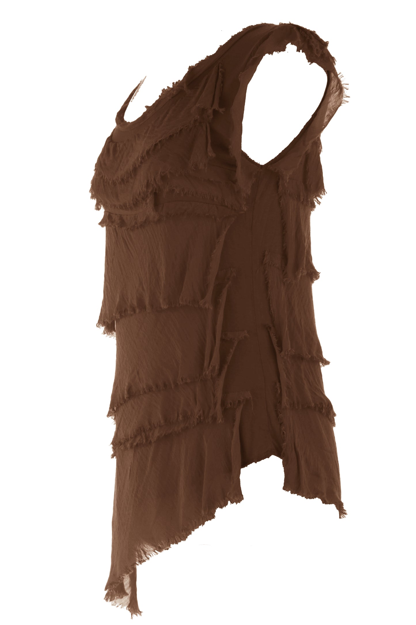 Sleeveless Rara Silk Top