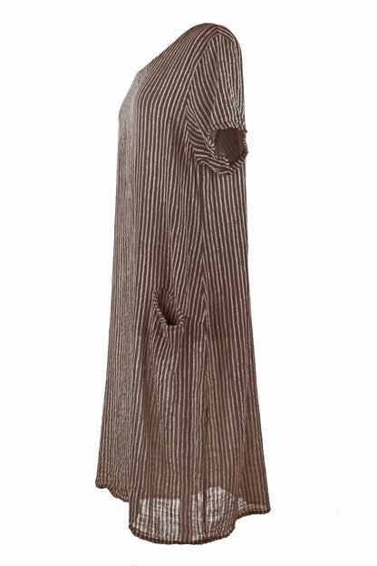 2 Pocket Stripe Dress
