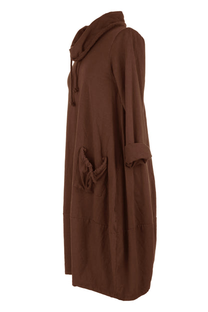 Cowl Neck Dress