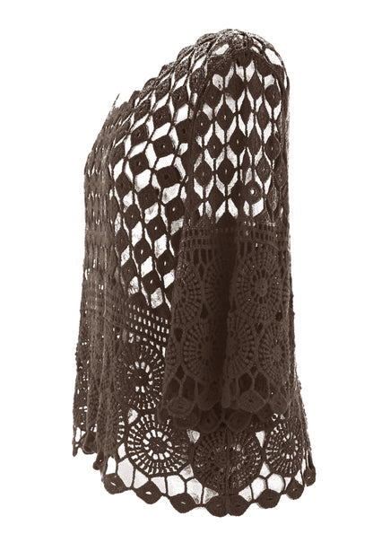 Crochet Top with Vest