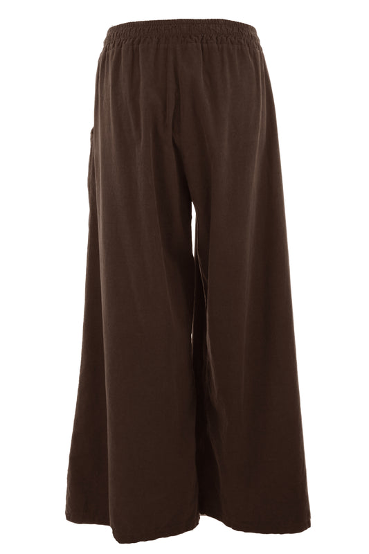 Wide Leg Corduroy Trouser