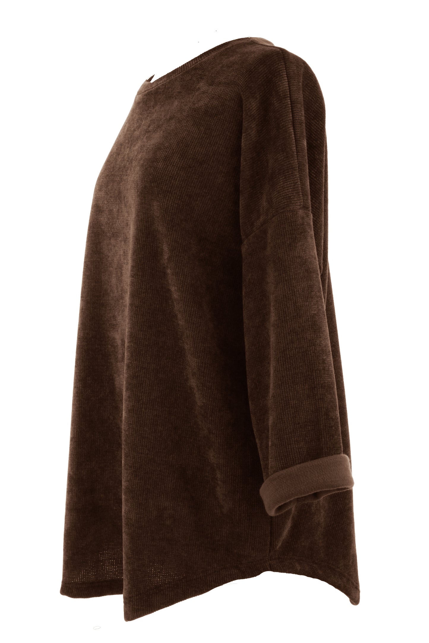 Chenille Necklace Top