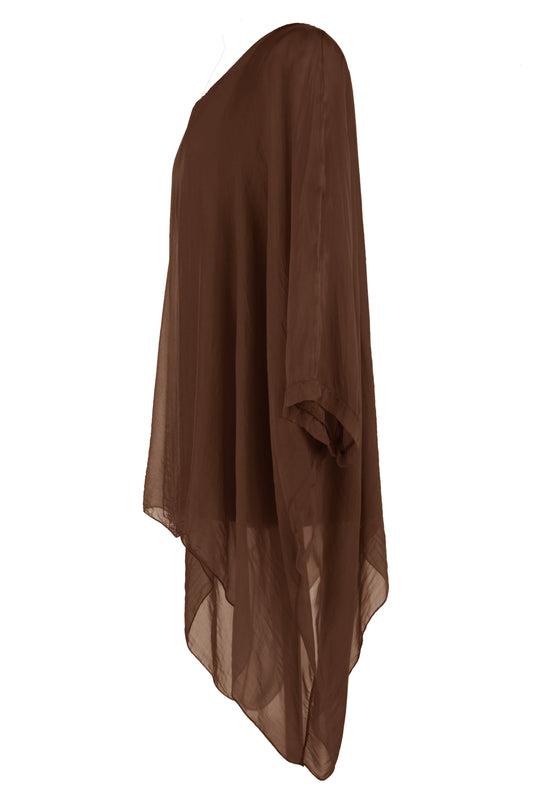 Batwing Silk Top