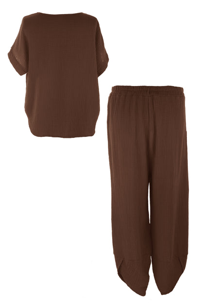 Cheesecloth Cotton Co-Ord Set