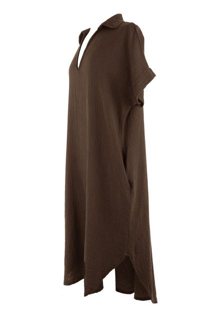 Plain Cheesecloth Midi