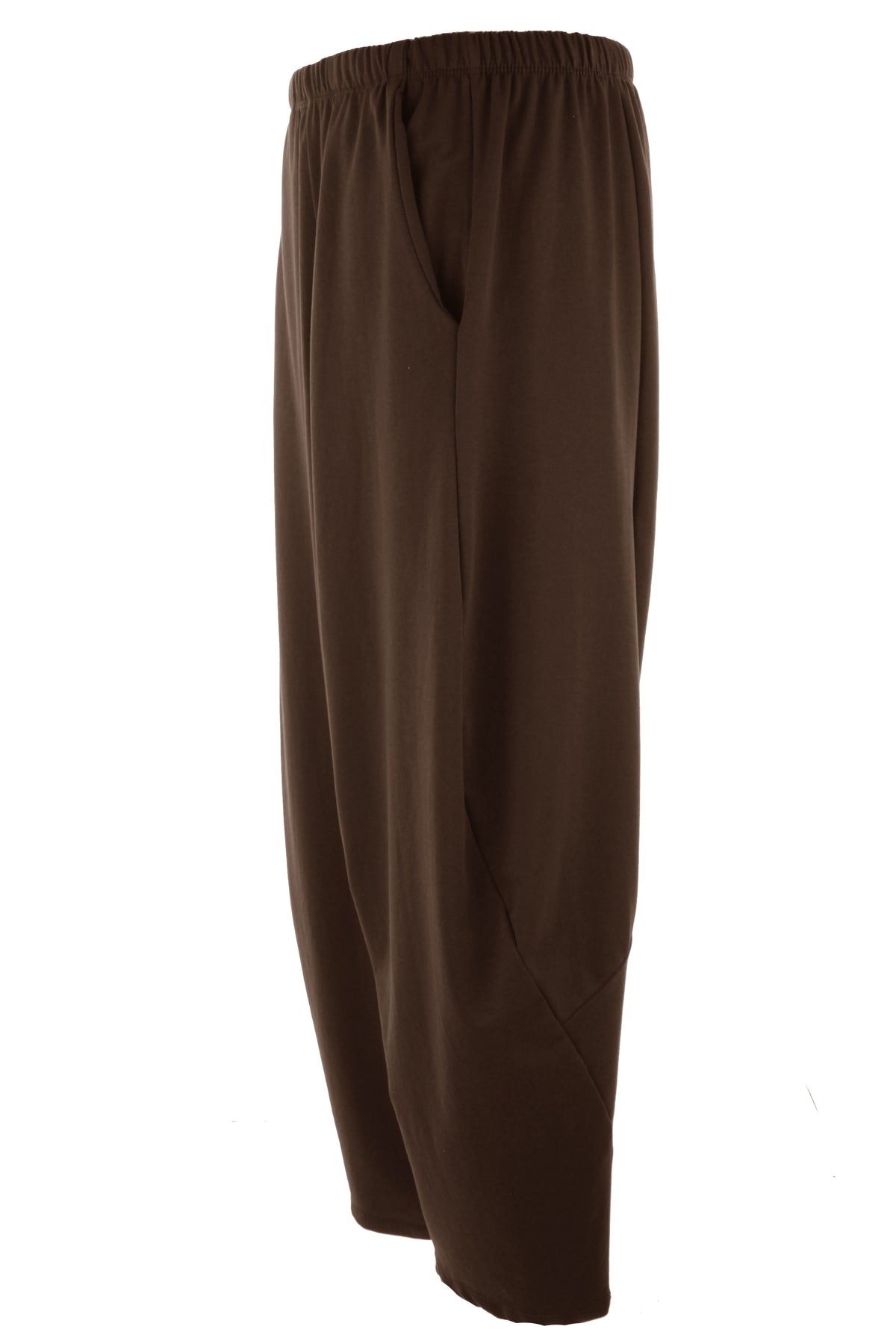 Barrel Leg Jersey Trouser