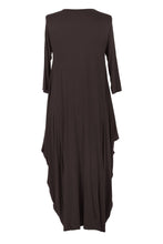 Load image into Gallery viewer, 3/4 Sleeve Draped Dress
