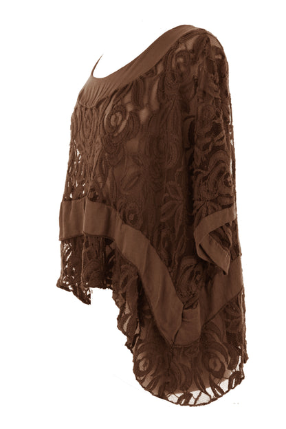 Lace Poncho