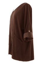 Load image into Gallery viewer, Button Detail 2 Pocket Corduroy Top
