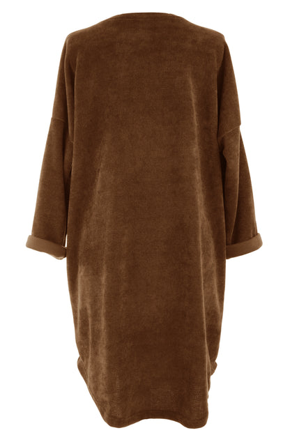 Chenille Necklace Dress