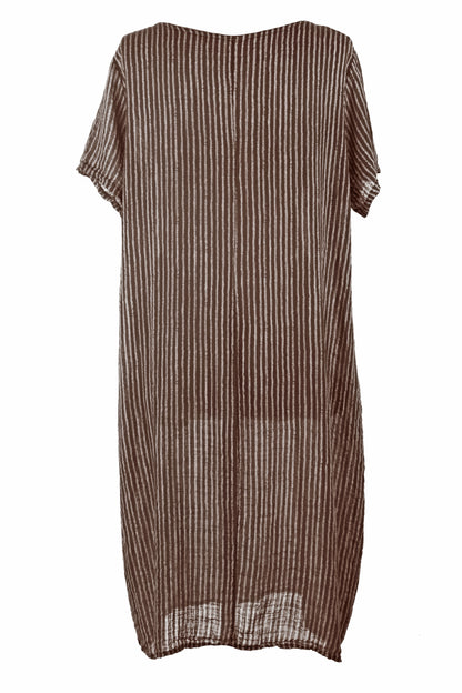 2 Pocket Stripe Dress