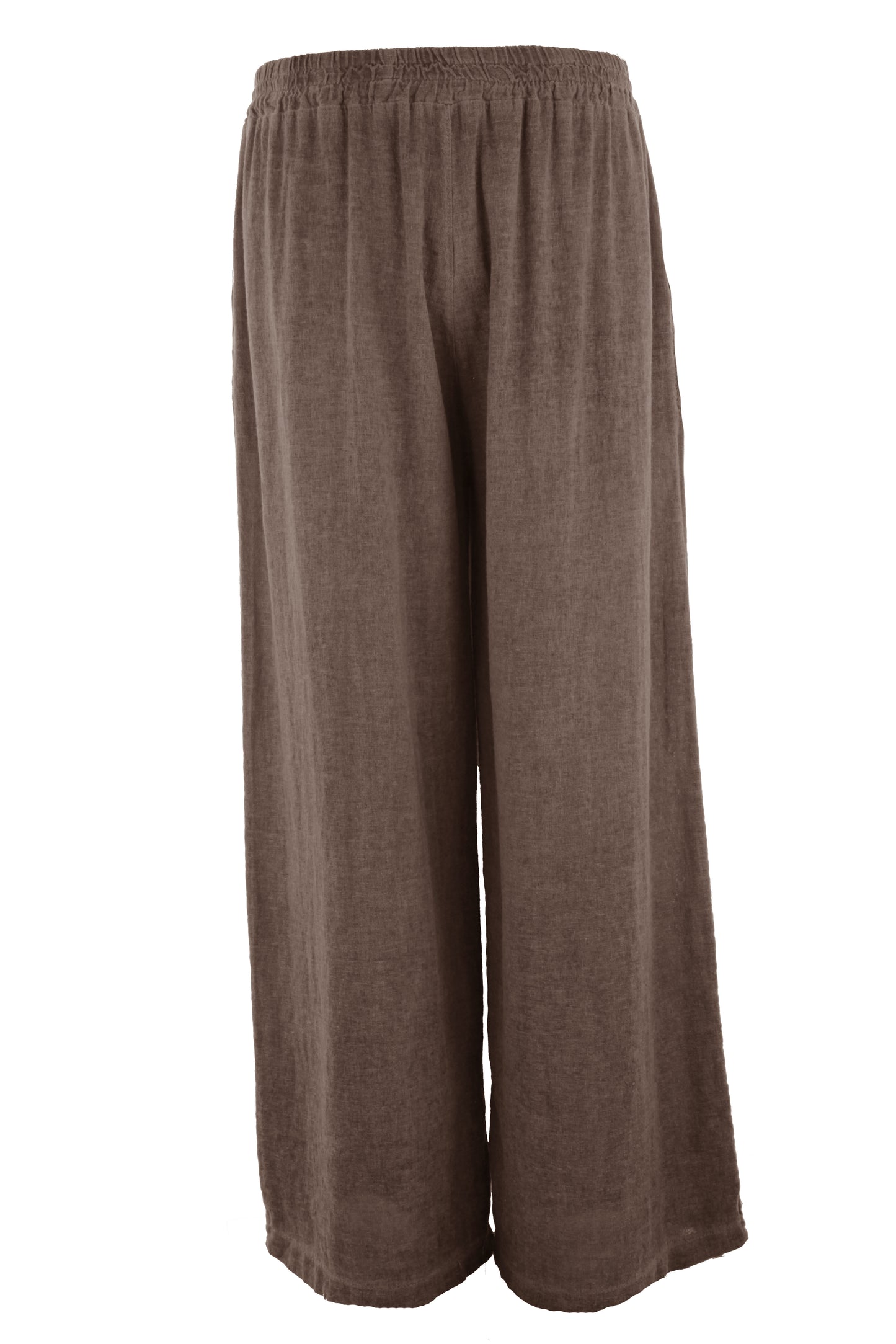 2 Crochet Pocket Linen Trouser