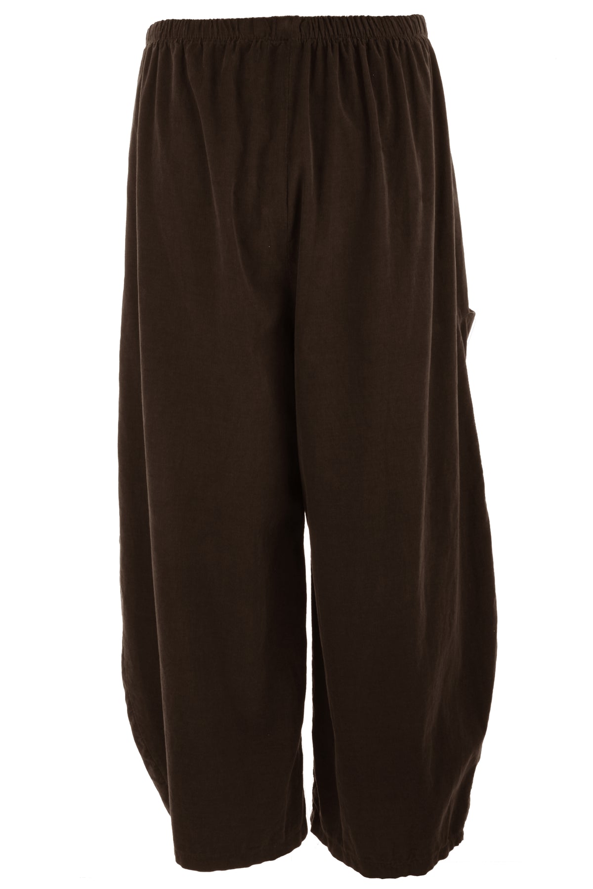 2 Slit Pocket Barrel Leg Corduroy Trouser