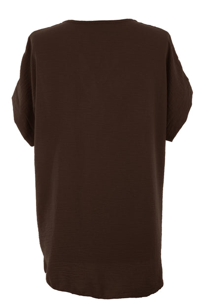 V Neck Necklace Top