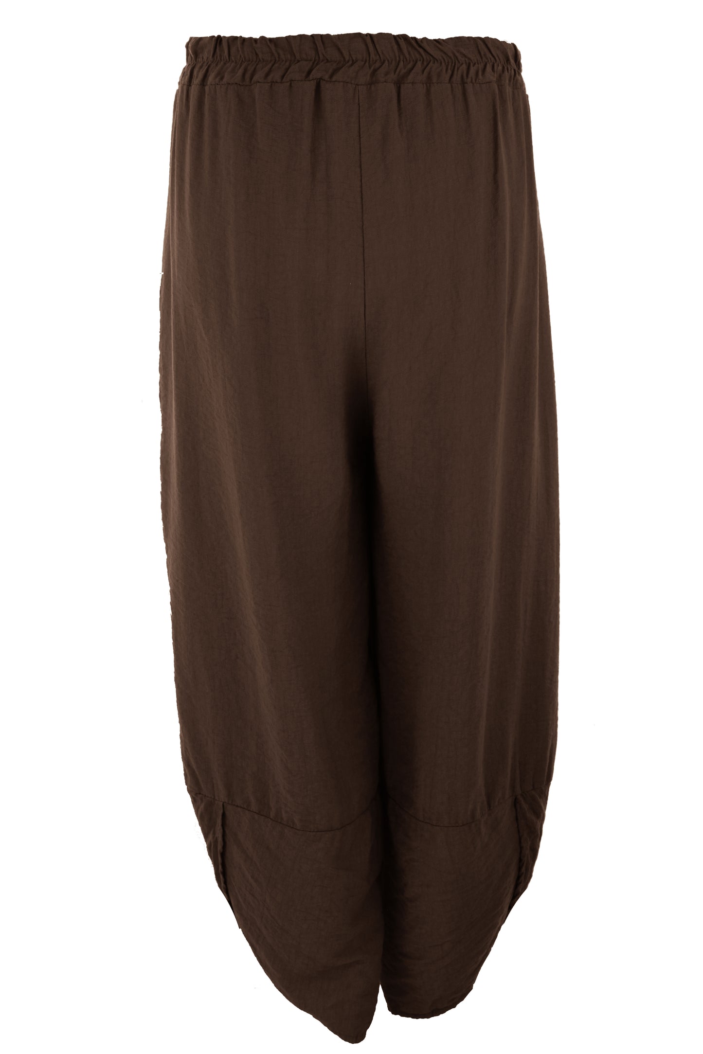 2 Pocket Ankle Length Barrel Leg Trouser