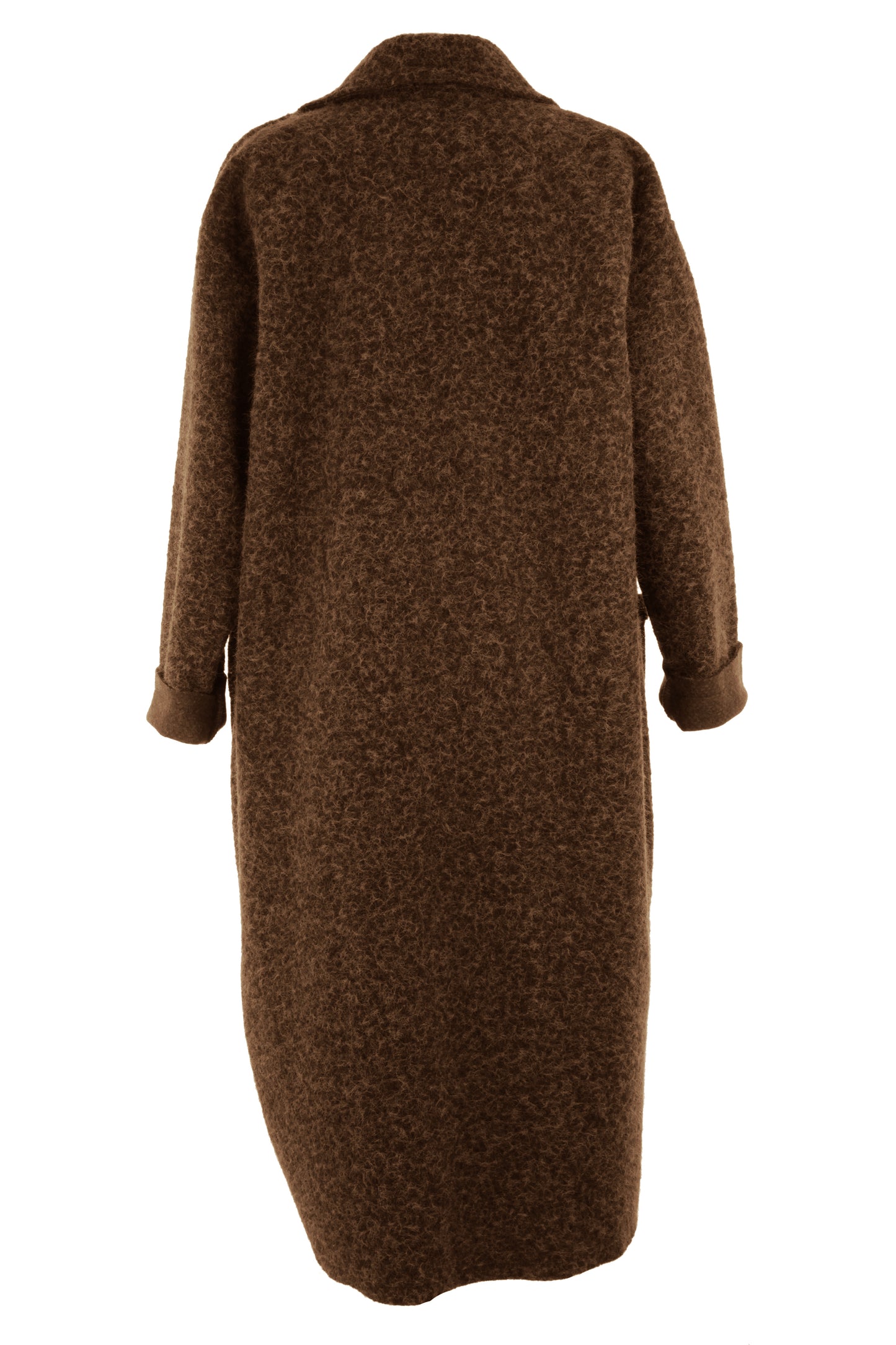 Collar 2 Button Textured Coat