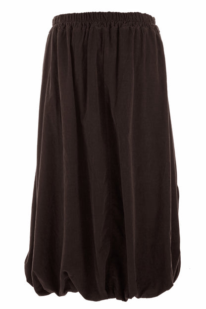 Puffball Corduroy Skirt