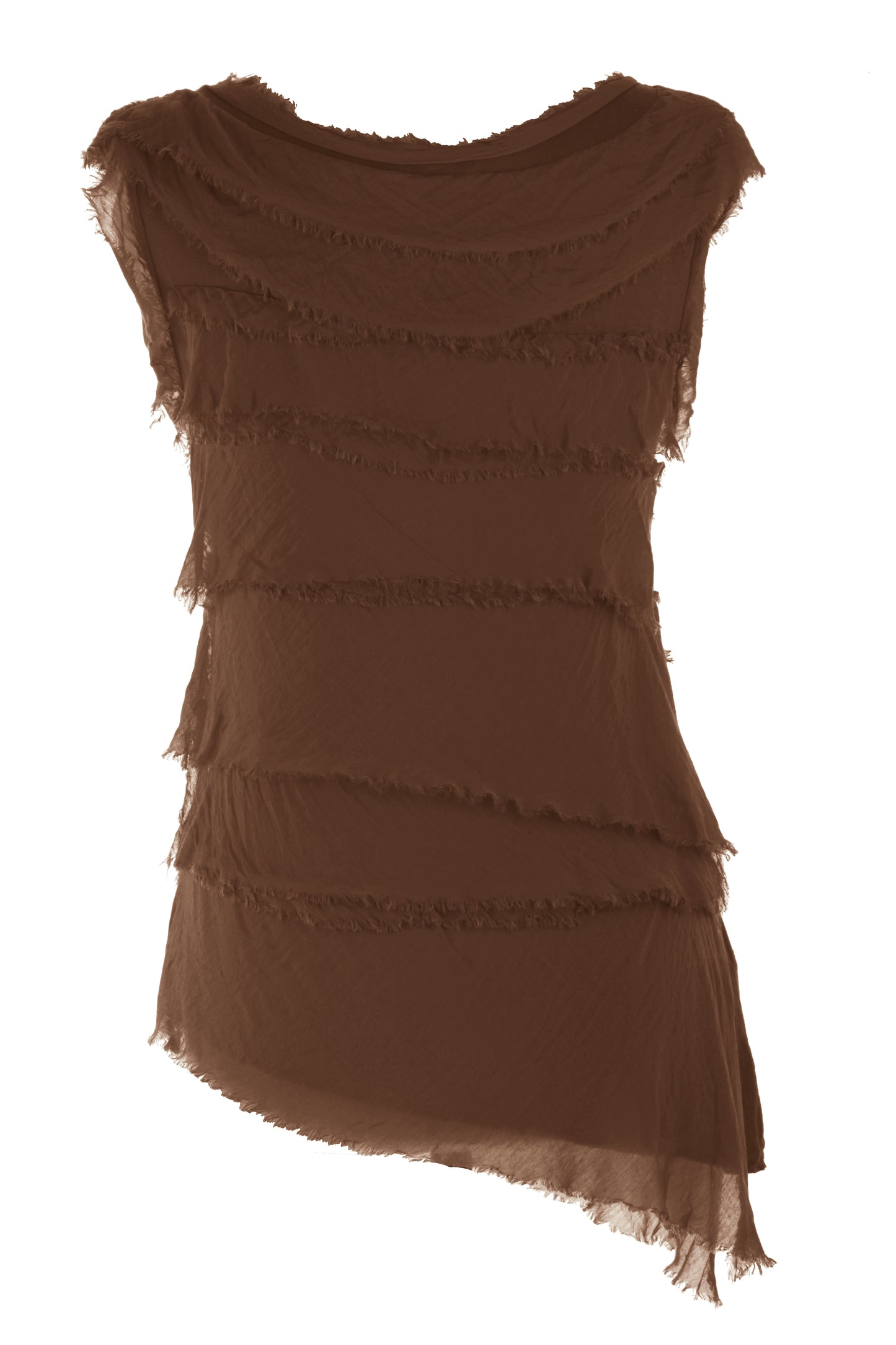 Sleeveless Rara Silk Top
