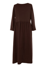 Load image into Gallery viewer, Ruched Detail Corduroy Midi

