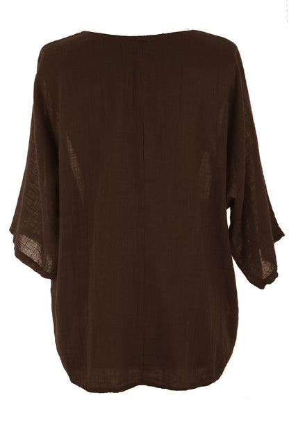 Cotton Necklace Top
