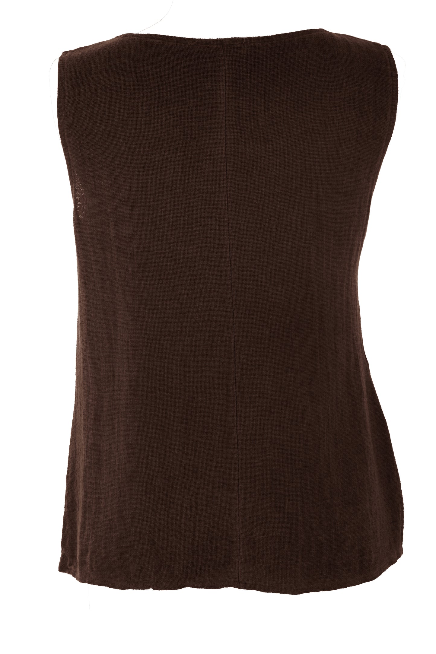 Side Tie Teabag Linen Top