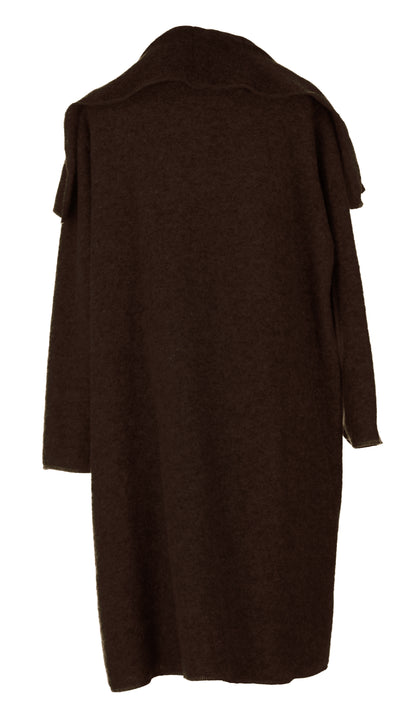 Waterfall Boiled Wool Coat