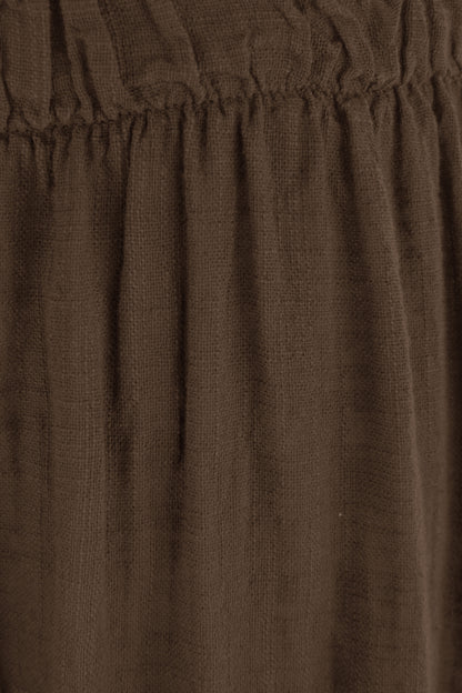 Wide Leg Lightweight Cotton Trouser