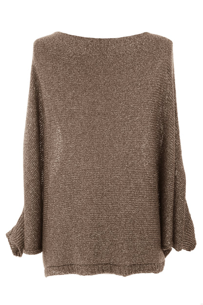 Crossover Lurex Top