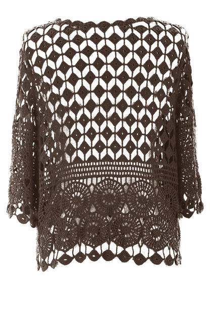 Crochet Top with Vest