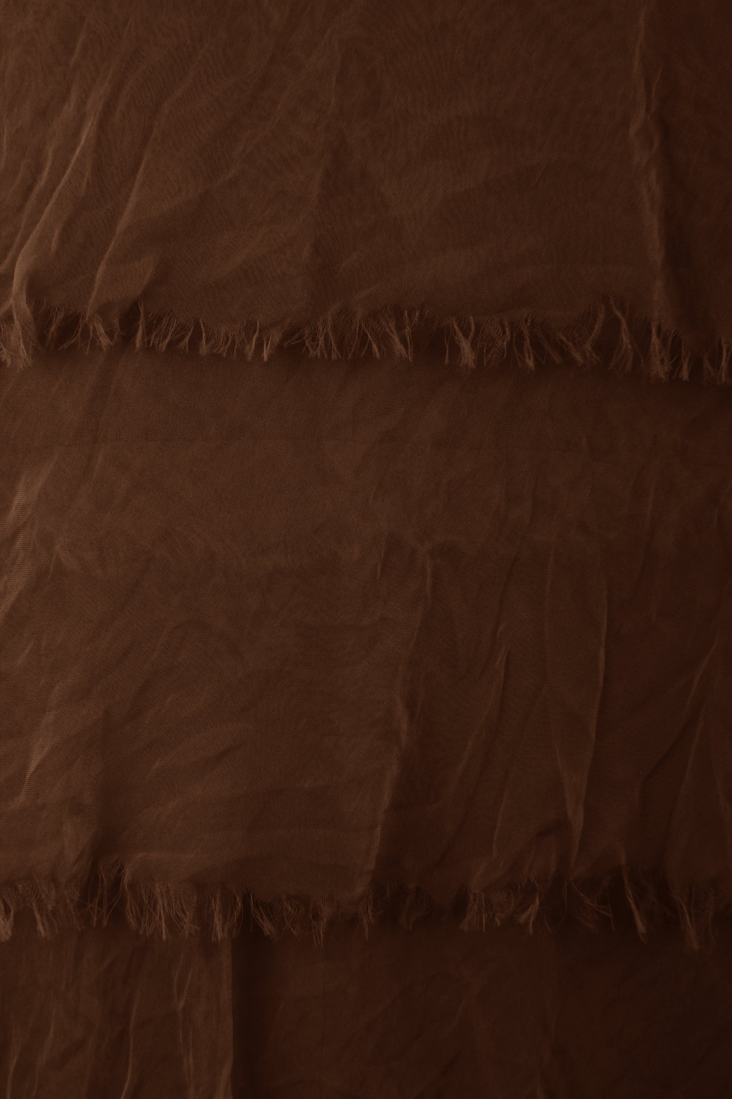 Sleeveless Frayed Detail Silk Midi