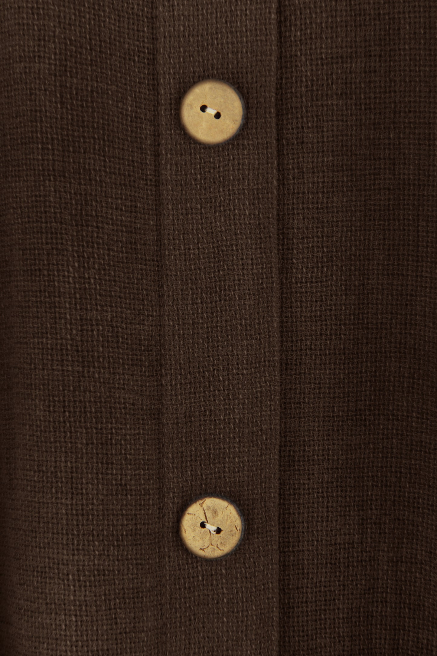 Button Detail Teabag Vest