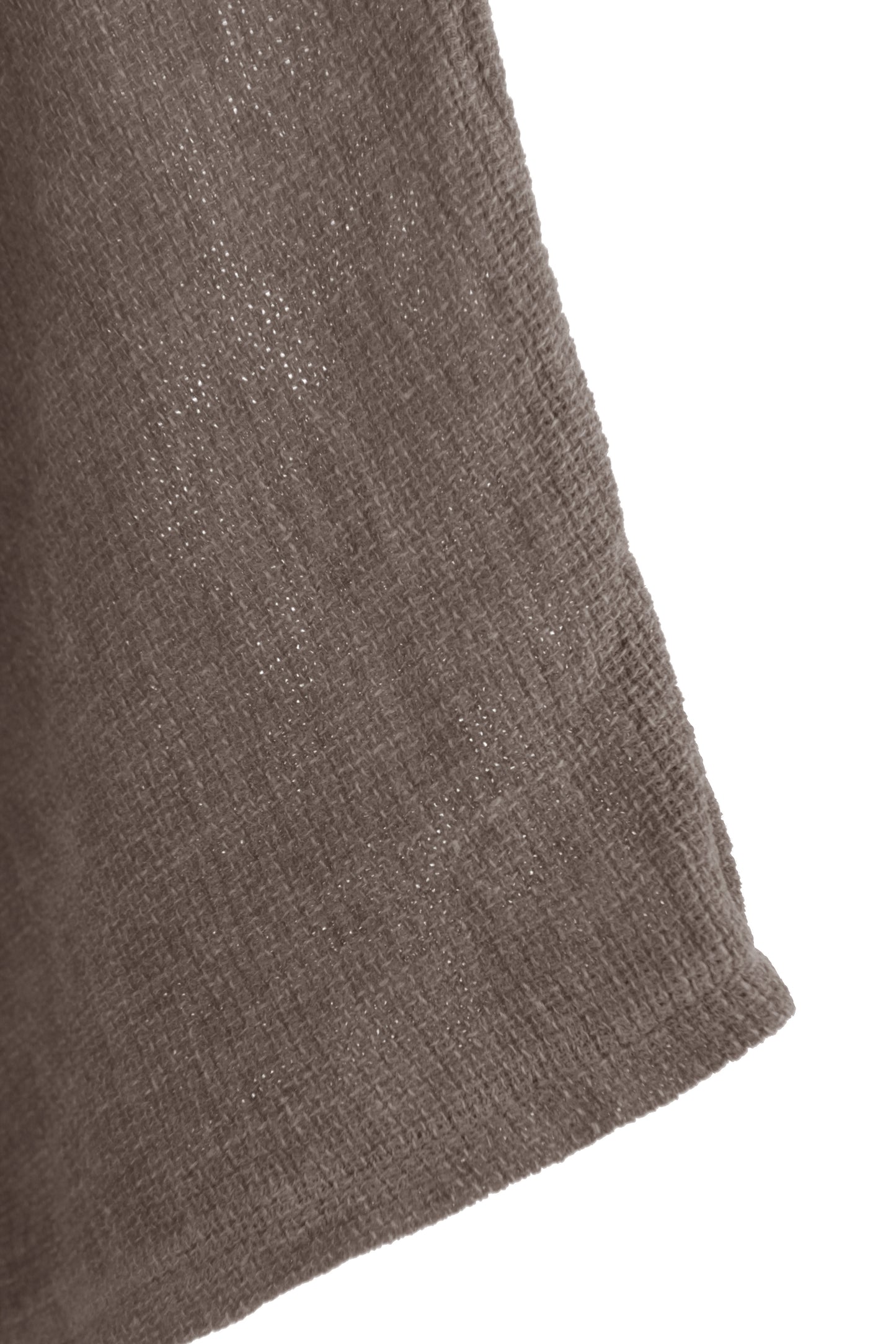 Tiered Hopsack Linen Top